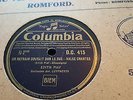 EDITH PIAF LA VIE EN ROSE & UN REFRAIN COURAIT DAN LA RUE COLUMBIA DC415