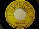 Jerry Lee Lewis - Great Balls Of Fire   VG++   1957