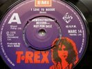 T. REX MARC BOLAN - I LOVE TO BOOGIE - MARC 14 UK 1976 EMI DEMO TOP UNPLAYED NM