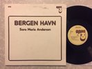 Swedish Femme Folk LP SARA MARIE ANDERSON Bergen Havn OPUS 3 Sweden GATEFOLD