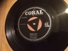 BUDDY HOLLY - PEGGY SUE /EVERYDAY  1958  UK CORAL Q72293   TRI CENTRE NEAR MINT