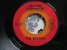 BEATLES YELLOW SUBMARINE / ELEANOR RIGBY VINYL 45 1969 CAPITOL DOME LOGO TARGET