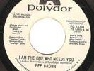 70s Soul Modern 45 PEP BROWN 