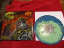 ACID WITCH STONED LP GREEN BLUE SPATTER - INCLUDES POSTER AND HALLOWEEN DEC.