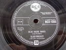 ELVIS PRESLEY 78 RPM BLUE SUEDE SHOES / HOUND DOG RCA 1095