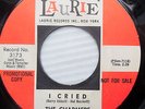 The CHARMERS doowop girl group r&b Pop PROMO 45  I Cried  b/w  Shy Guy   F1920