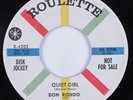 Teen Popcorn 45 DON RONDO Quiet Girl ROULETTE HEAR