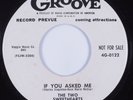 Teen R&B 45 TWO SWEETHEARTS If You Asked Me GROOVE HEAR