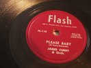 R&B - JAMES CURRY - FLASH 78 RPM - PLEASE BABY / MY PROMISE - RARE - LISTEN