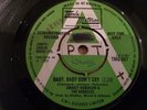 THE MIRACLES...BABY, BABY DON'T CRY ..RARE UK DEMO ISSUE TMG 687