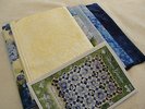 FLOWER GARDEN Diamond Edge Quilt Kit Pattern & Fabric from Canyon Creek