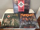 MANOWAR _ INTO GLORY RIDE /FIGHTING/ SIGN OF THE HAMMER LP S