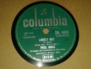PAUL ANKA :  LONELY BOY  /  YOUR LOVE.  UK 78rpm (1959)