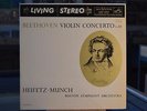 Heifetz  Munch  Beethoven Violin Concerto  RCA LSC-1992 DG SD Stereo LP