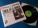 Jethro Tull - Thick As A Brick LP UK 1972 EX-/EX 1st press   # Prog