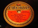 JAZZ LOU GOLD ORCH Put That Sun Back In The Sky CROWN 3287