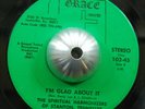 SPIRITUAL HARMONIZERS walk on / glad 45 GRACE – memphis black gospel  HEAR