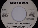 DIANA ROSS & SUPREMES: Someday We’ll Be Together MOTOWN DJ PROMO 45 NM-