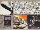 6 x LED ZEPPELIN LP Record JACKETS ONLY  NO DISCS  I + III + IV + HOUSES + MORE
