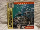 REO SPEEDWAGON WHEELS ARE TURNIN'  ORIG. 28-3P-557 JAPAN LP STILL SEALED W/OBI