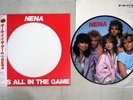 NENA IT'S ALL IN THE GAME EPIC 30 3P-686 Japan OBI Picture Vinyl LP