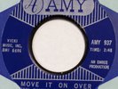 DEL SHANNON Move It On Over AMY 45 raw fuzz garage pounder VG+ 7”