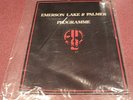 EMERSON LAKE AND PALMER TOURBOOK NORTH AMERICAN TOUR 1977 DIE CUT COVER CLEAN