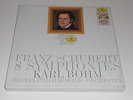 SCHUBERT BOHM Berlin Philharmonic 5 LP Box Set DGG 8 Symphonies 2720 062-10