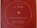 RARE DF 209/210, BACH, SONATES CLAVIER & VIOLON, MC ALAIN, MICHÈLE AUCLAIR