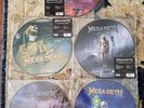 MEGADETH BUNDLE PICTURE DISC SET OF 5 BRAND NEW PICTURE VINYLS