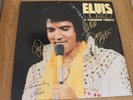 Elvis Presley Canadian Tribute Album Gold Vinyl Signed. . Superb.