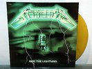 METALLICA - RIDE THE LIGHTNING LTD RE-LP GREEN CVR YELLOW MARBLED VINYL RARE NM