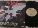 NWA - Straight Outta Compton BRLP 534 UK & Europe Press Ex/Ex