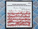 HANSHEINZ SCHNEEBERGER  'BACH  SONATEN UND PARTITEN FUR VIOLINE SOLO'