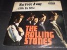 ROLLING STONES : Not Fade Away / Little By Little Single '64 weinrotes Decca