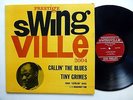 TINY GRIMES Callin' the Blues LP Prestige Swingville-2004 Jazz 1st press  jg194