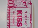 KISS Lick It Up Tour 83 Eintrittskarte Ticket RARE simmons frehley BRAVO
