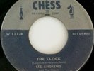 JAPAN PRESSING DOO WOP 45 / LEE ANDREWS & HEARTS / THE CLOCK / LONELY CHESS 131
