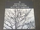 J Coltrane, T Dameron, Mating call, PRLP 7247, Bergenfield N.J., RVG, DG, VG++