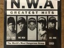 NWA Greatest Hits LP Ice Cube Eazy E Dr Dre Rap Hip Hop Gangster Rap