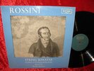 1967 UK NM ARGO 506 STEREO ROSSINI STRING SONATAS MARRINER COVER HAS PUNCHED HOL