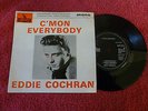 EDDIE COCHRAN C,MON EVERYBODY  EP 1962 LIBERTY  EXCELLENT  CONDITION