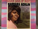 60's SOUL Lp Barbara Acklin Seven Days Of Night Brunswick 754148 Promo Mint-
