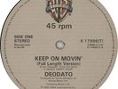Deodato Keep On Movin' UK 12