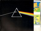 PINK FLOYD dark side of the moon (with posters/stickers) LP EX/EX- SHVL 804 uk