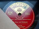 1327/ CHOR...Ich liebe eine Fischerin- Lola-Marsch-Soldaten-Lied - Schellack
