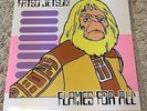 Fatso Jetson Flames For All Vinyl LP Kozik Signed Mans Ruin QOTSA Kyuss Desert
