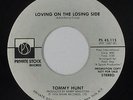 70s Soul 45 - Tommy Hunt - Loving On The Losing Side - Private Stock - VG+ promo