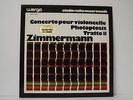 SIEGFRIED PALM Zimmermann Cello Concerto Photoptosis WERGO 60062 NM LP