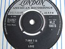 LOVE - 7 AND 7 IS - LONDON